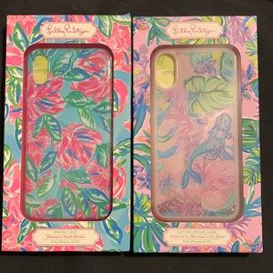 2 Lilly Pulitzer iPhone X/XS cases new in original boxes